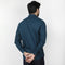 Eminent Men's Casual Plain Shirt - Teal