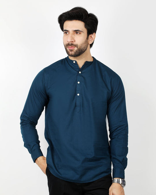 Eminent Men's Casual Plain Shirt - Teal, Men's Shirts, Eminent, Chase Value