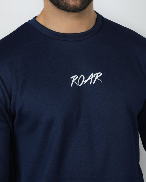 Eminent Men's Full Sleeves Sweat Shirt - Navy Blue, Men's Sweater & Sweat Shirts, Eminent, Chase Value