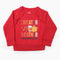 Eminent Girls Full Sleeves Sweat Shirt - Red