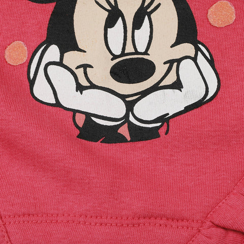 Eminent Newborn Girls Full Sleeves T-Shirt - Dark Pink, Newborn Girls T-Shirts, Eminent, Chase Value