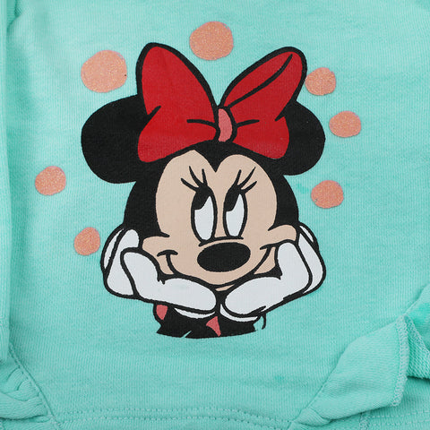 Eminent Newborn Girls Full Sleeves T-Shirt - Mint Green, Newborn Girls T-Shirts, Eminent, Chase Value