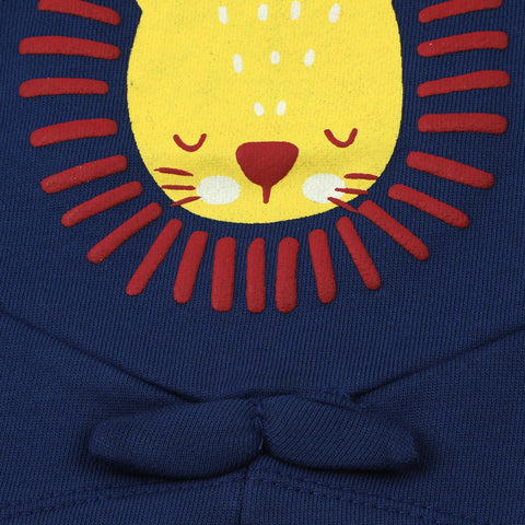 Eminent Newborn Girls Full Sleeves T-Shirt - Dark Blue, Newborn Girls T-Shirts, Eminent, Chase Value