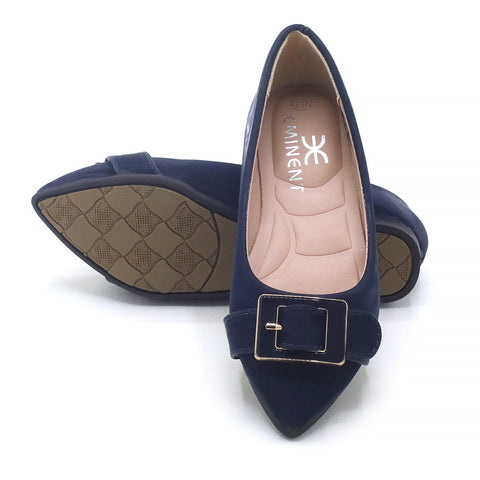 Eminent Girls Pumps - Navy Blue