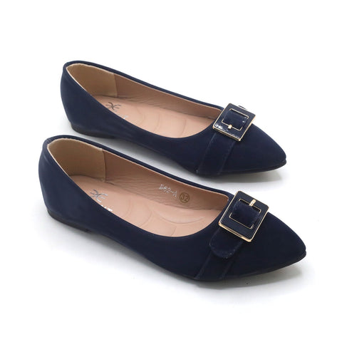 Eminent Girls Pumps - Navy Blue