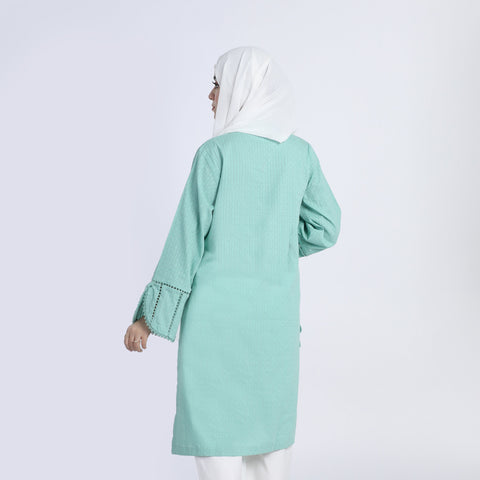 Eminent Women's Kurti - Mint Green