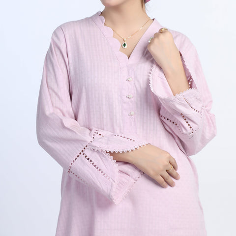 Eminent Women's Kurti - Baby Pink