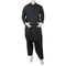 Eminent Men's Trim Fit Shalwar Suit Plain - Black