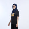 Eminent Women's Half Sleeves Printed T-Shirt - Black, Women T-Shirts & Tops, Eminent, Chase Value