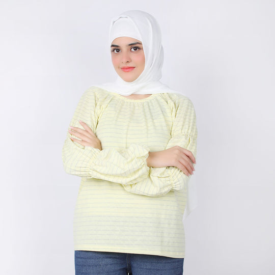 Eminent Women's Knitted Top - Yellow, Women T-Shirts & Tops, Eminent, Chase Value