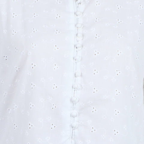 Eminent Women's Stitched Kurti - White, Women Ready Kurtis, Eminent, Chase Value