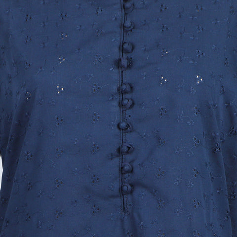 Eminent Women's Stitched Kurti - Navy Blue, Women Ready Kurtis, Eminent, Chase Value