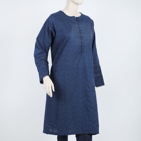 Eminent Women's Stitched Kurti - Navy Blue, Women Ready Kurtis, Eminent, Chase Value