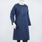 Eminent Women's Stitched Kurti - Navy Blue