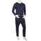 Eminent Mens Embroidered Night Set - Navy Blue