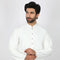 Eminent Men's Kurta Pajama Suit - Off White