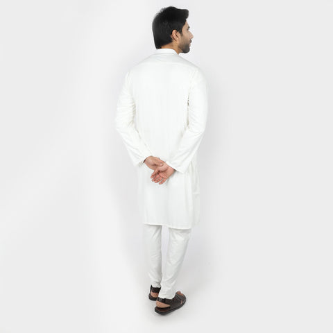Eminent Men's Kurta Pajama Suit - Off White, Men's Shalwar Kameez, Eminent, Chase Value
