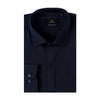 Eminent Men's Formal Chambray Shirt - Navy Blue