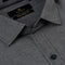 Eminent Men's Formal Chambray Shirt - Dark Grey