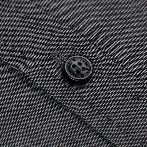 Eminent Men's Formal Chambray Shirt - Dark Grey