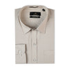 Eminent Men's Formal Plain Shirt - Beige