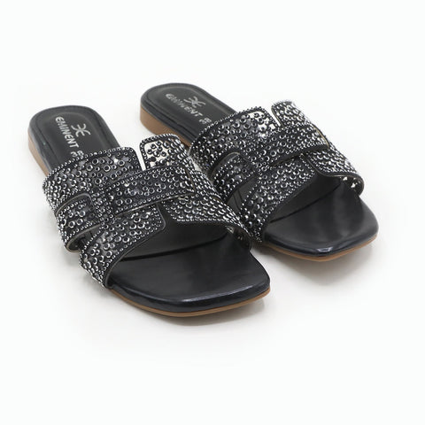 Eminent Women's Slipper - Black, Women Slippers, Eminent, Chase Value