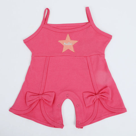 Eminent Newborn Girls Half Sleeves Romper - Honey Suck, Newborn Girls Rompers, Eminent, Chase Value