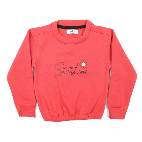 Eminent Girls Full Sleeves SweatShirt - Dark Pink, Girls Hoodies & Sweat Shirts, Eminent, Chase Value