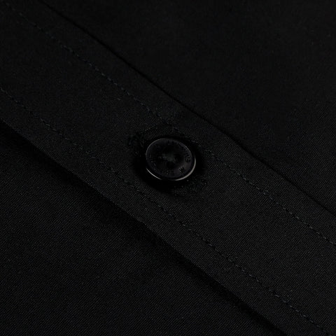 Eminent Men's Formal Plain Shirt - Black