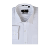 Eminent Men's Formal Plain Shirt - White