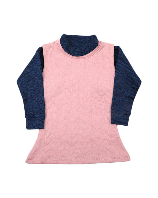 Eminent Girls Frock with Top - Pink & Blue, Girls Frocks, Eminent, Chase Value
