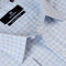 Eminent Men's Formal Check Shirt - Light Blue