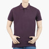 Eminent Men's Polo Half Sleeves T-Shirt - Plum