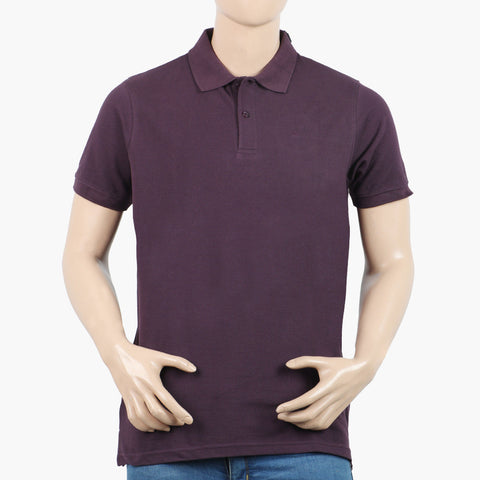Eminent Men's Polo Half Sleeves T-Shirt - Plum, Men's T-Shirts & Polos, Eminent, Chase Value