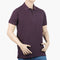 Eminent Men's Polo Half Sleeves T-Shirt - Plum