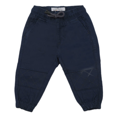 Eminent Newborn Boys Cotton Pant - Navy Blue, Newborn Boys Shorts & Pants, Eminent, Chase Value