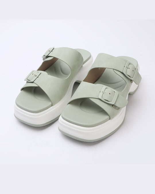 Eminent Women's Softy Slipper - Green, Women Slippers, Chase Value, Chase Value