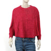 Eminent Girls Full Sleeves Sweater - Fuchsia