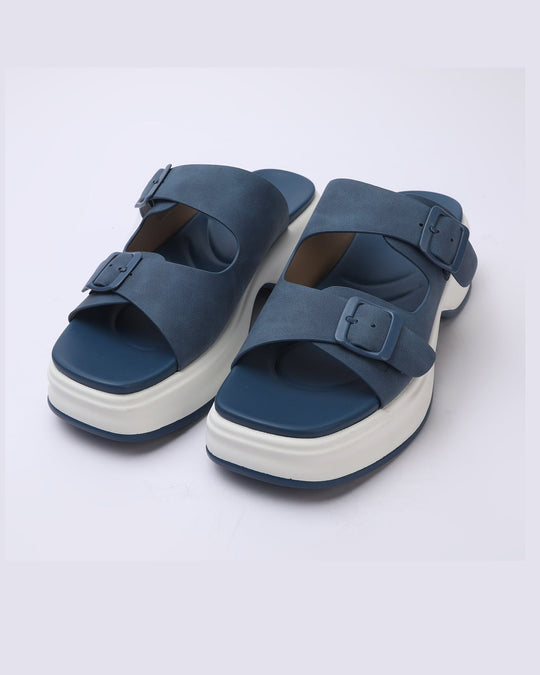 Eminent Women's Softy Slipper - Blue, Women Slippers, Chase Value, Chase Value