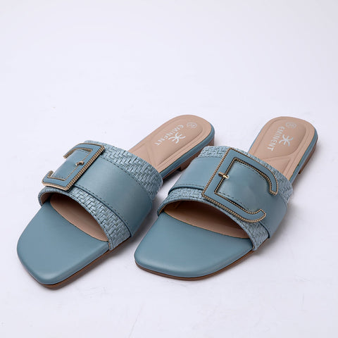 Eminent Women's Slipper - Blue, Women Slippers, Chase Value, Chase Value