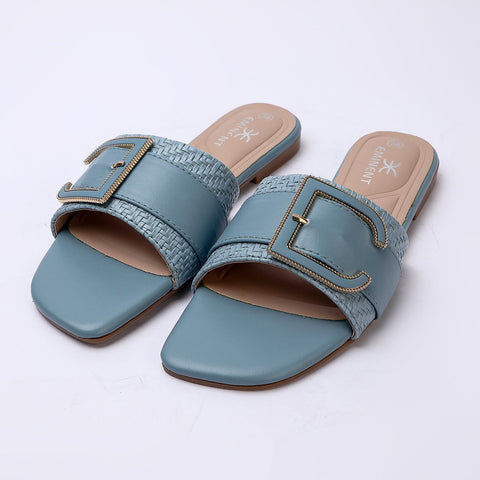 Eminent Women's Slipper - Blue, Women Slippers, Chase Value, Chase Value