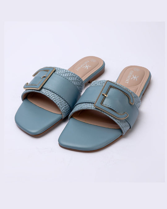 Eminent Women's Slipper - Blue, Women Slippers, Chase Value, Chase Value