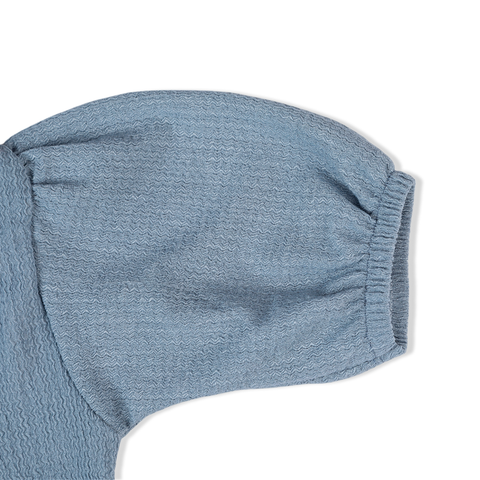 Eminent Girls Half Sleeves T-Shirt - Blue