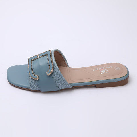 Eminent Women's Slipper - Blue, Women Slippers, Chase Value, Chase Value