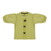 Eminent Girls Half Sleeves T-Shirt - Lemon