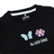 Eminent Girls Half Sleeves T-Shirt - Black