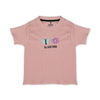 Eminent Girls Half Sleeves T-Shirt - Pink