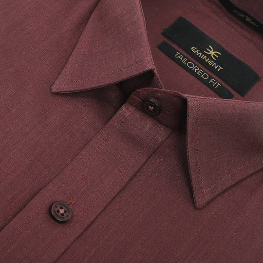 Eminent Men's Formal Shirt - Maroon, Men's Shirts, Eminent, Chase Value