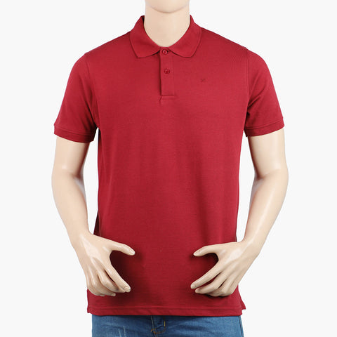 Eminent Men's Polo Half Sleeves T-Shirt - Red, Men's T-Shirts & Polos, Eminent, Chase Value