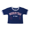 Eminent Girls Half Sleeves T-Shirt - Royal Blue
